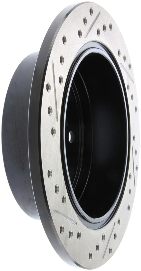 StopTech 02-06 Lexus ES 250/300/330/350 / 05-07 Toyota Avalon Slotted & Drilled Left Rear Rotor