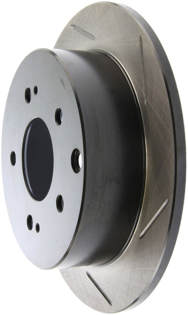 StopTech Power Slot 06-09 Mitsubishi Eclipse GS 4cyl / 04-07 Galant 2.4/3.8 Slotted Left Rear Rotor