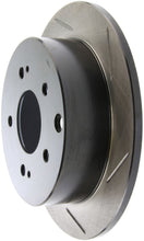 Load image into Gallery viewer, StopTech Power Slot 06-09 Mitsubishi Eclipse GS 4cyl / 04-07 Galant 2.4/3.8 Slotted Left Rear Rotor