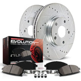 Power Stop 12-16 Tesla Model S Front Z23 Evolution Sport Brake Kit