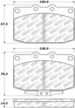 Load image into Gallery viewer, StopTech 86-91 Mazda RX-7 Street Select Front Brake Pads