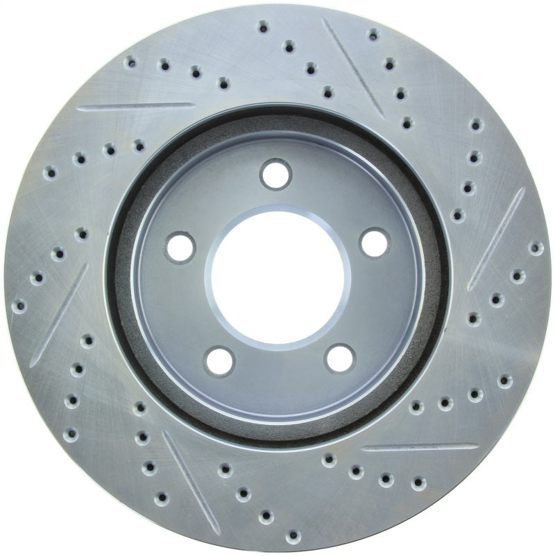 StopTech Select Sport Drilled & Slotted Rotor - Front Left