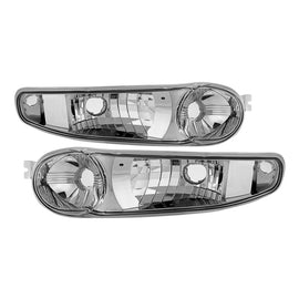 xTune GMC Sierra Denali 00-06 Bumper Lights Clear CBL-JH-GD00-C
