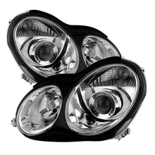 Load image into Gallery viewer, xTune Mercedes W203 C Class Sedan 01-05 Projector Headlights -Chrome PRO-JH-MBW203-C