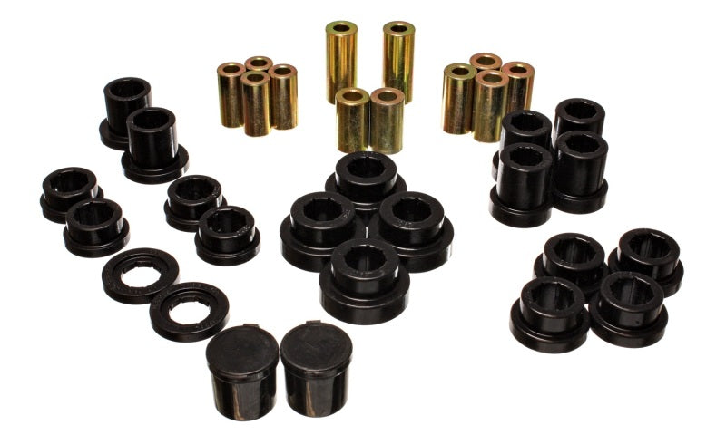 Energy Suspension 00-09 Honda S2000 Black Rear End Control Arm Bushing Set - GTR Auto