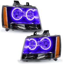 Load image into Gallery viewer, Oracle 07-13 Chevrolet Avalanche Pre-Assembled SMD Headlights - UV/Purple