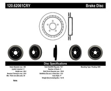 Load image into Gallery viewer, Stoptech 97-10 Chevy Corvette Left Rear CRYO-STOP Rotor