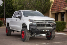 Addictive Desert Designs 2019 Chevrolet Silverado 1500 SF Front Bumper w/ Winch Mount&Sensor Cutout - GTR Auto