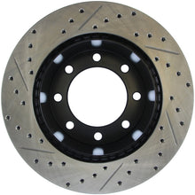 Load image into Gallery viewer, StopTech 05-09 Ford F250/F350 Rear Left Slotted &amp; Drilled Rotor