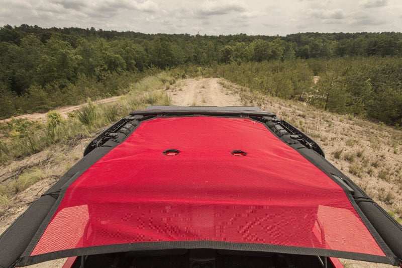 Rugged Ridge Eclipse Sun Shade Red 2-Dr 07-18 Jeep Wrangler JK