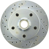 StopTech Select Sport 68-74 Chevrolet Camaro / Chevelle Slotted and Drilled Right Front Rotor