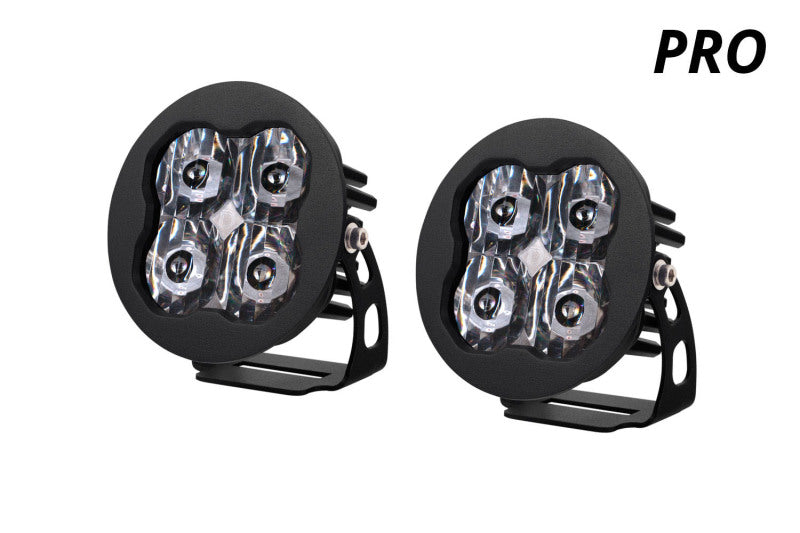 Diode Dynamics SS3 LED Pod Pro - White SAE Driving Round (Pair)