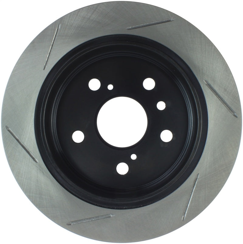 StopTech Power Slot 92-01 Toyota Camry 6cyl / 97-01 Lexus E Series Rear Left SportStop Slotted Roto