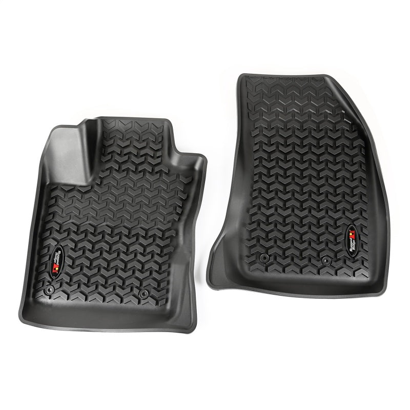 Rugged Ridge Floor Liner Front/Rear/Cargo Black 2015-2019 Jeep Renegade