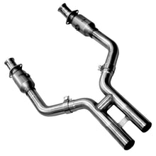 Load image into Gallery viewer, Kooks 11-14 Ford Mustang GT 5.0L 4V 3in x 2 3/4in OEM Exhaust GREEN Cat H Pipe Kooks HDR Req - GTR Auto