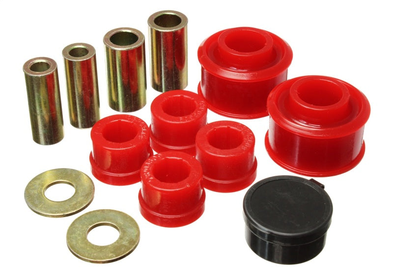 Energy Suspension 05-09 Subaru Legacy Front Control Arm Bushing Set - Red - GTR Auto
