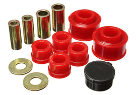 Energy Suspension 05-09 Subaru Legacy Front Control Arm Bushing Set - Red - GTR Auto