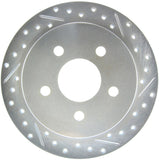 StopTech Select Sport 00-05 Chevrolet Monte Carlo Slotted and Drilled Left Rear Rotor
