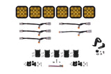 Diode Dynamics SS5 Pro Universal CrossLink 6-Pod Lightbar - Yellow Driving