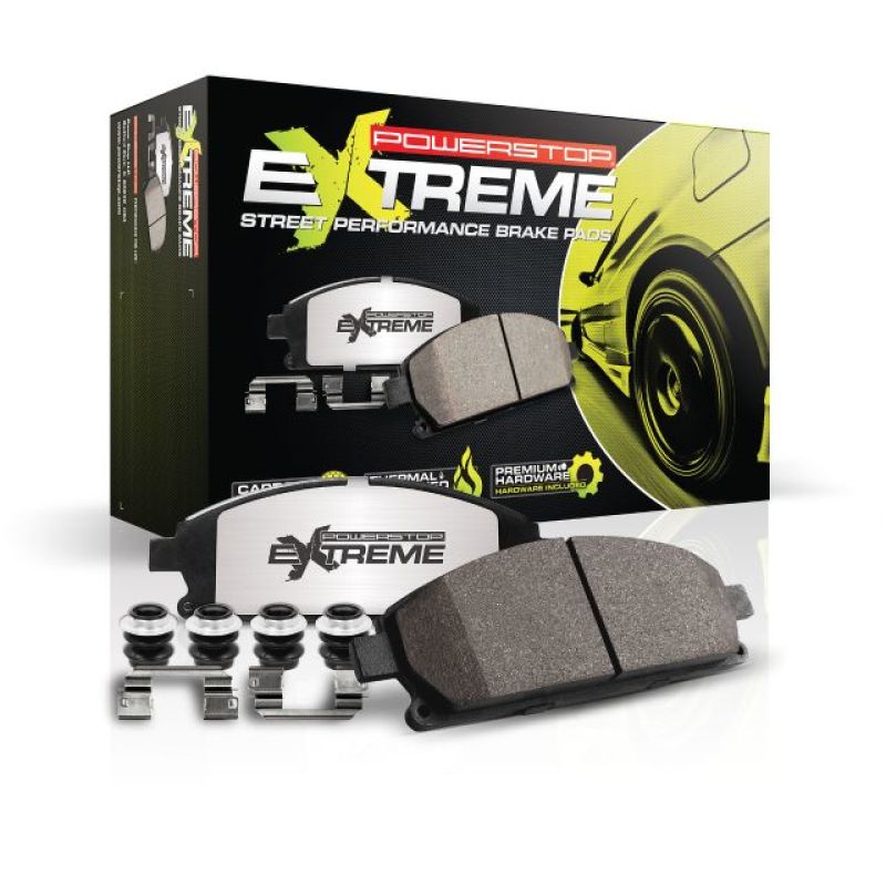 Power Stop 14-16 BMW 228i Rear Z26 Extreme Street Brake Pads w/Hardware