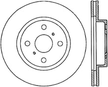 Load image into Gallery viewer, StopTech 90-92 GEO Prizm Cryo Sport Slotted Vented Front Left Brake Rotor