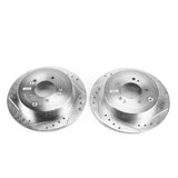 Power Stop 16-18 Hyundai Tucson Rear Evolution Drilled & Slotted Rotors - Pair
