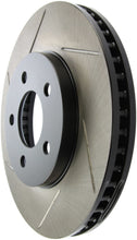 Load image into Gallery viewer, StopTech Power Slot 05-09 Ford Mustang Cobra/Mach 1 V6 4.0L (Exc ABS) Front Right Slotted Rotor