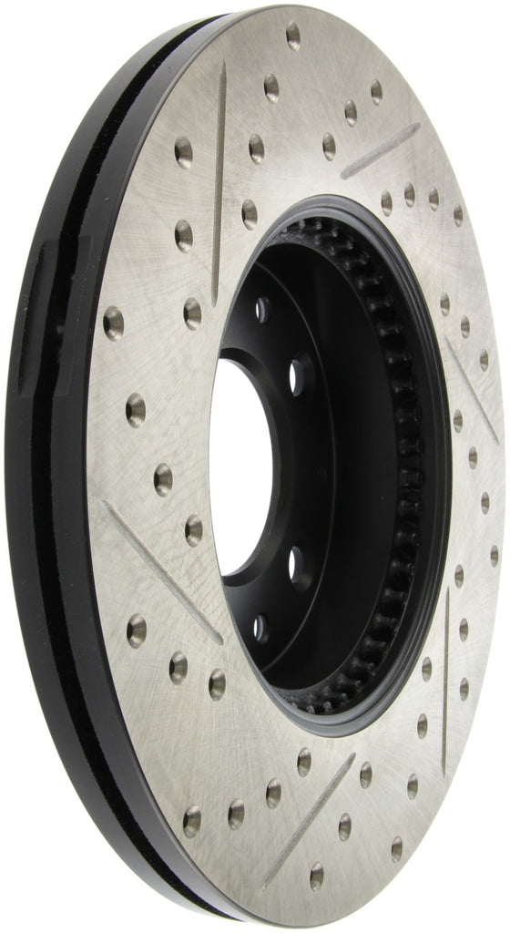 StopTech Mazda Mazda6 Slotted & Drilled Left Front Rotor