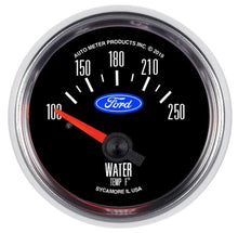 Load image into Gallery viewer, Autometer Ford 2-1/16in. 100F-250F Electric Water Temp Gauge