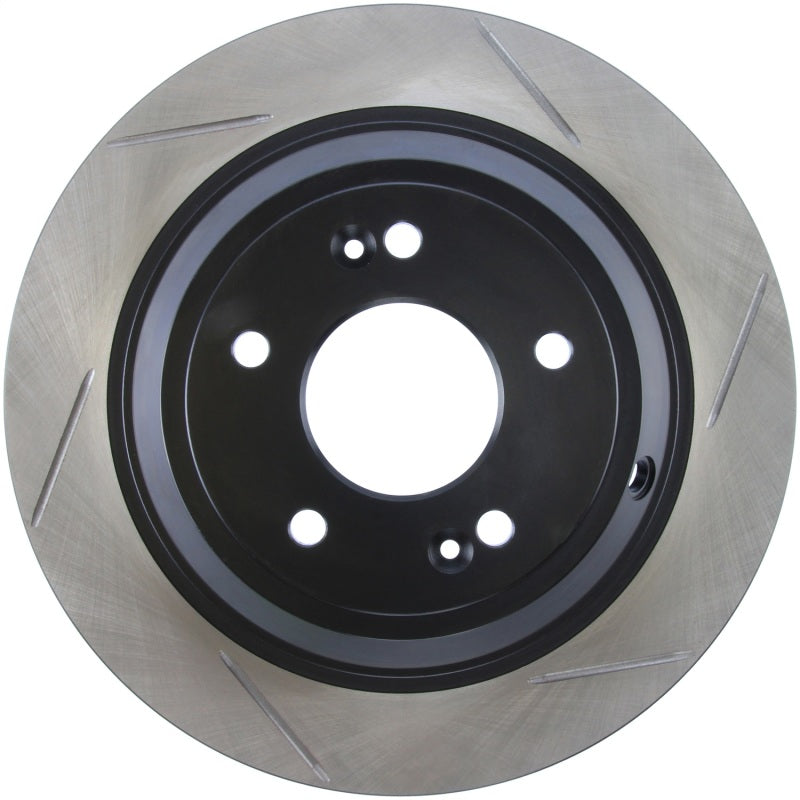 StopTech Power Slot 09-11 Hyundai Genesis 3.8L Sedan Rear Left Slotted Rotor