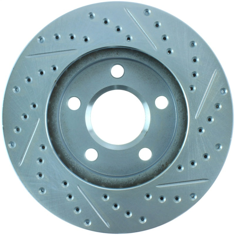 StopTech Select Sport 97-03 Pontiac Grand Prix Slotted and Drilled Right Front Rotor