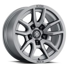 Load image into Gallery viewer, ICON Vector 5 17x8.5 5x5 -6mm Offset 4.5in BS 71.5mm Bore Titanium Wheel