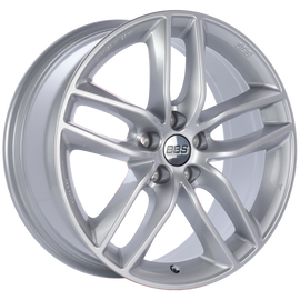BBS SX 17x7.5 5x120 ET43 CB72.5 Sport Silver Wheel