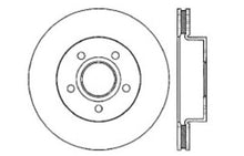 Load image into Gallery viewer, StopTech 99-04 Jeep Grand Cherokee Front Right Slotted &amp; Drilled Rotor