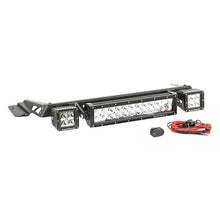 Load image into Gallery viewer, Rugged Ridge 97-06 Jeep Wrangler TJ Black 2 Cube 13.5in Hood Mounted Light Bar Kit