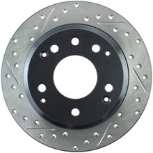 Load image into Gallery viewer, StopTech Power Slot 91-95 Acura Legend / 95-98 Honda Odyssey Right Rear Drilled &amp; Slotted Rotor
