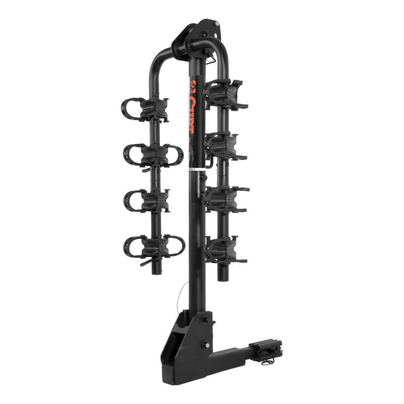 Curt Extendable Hitch-Mounted Bike Rack (2 or 4 Bikes 1-1/4in or 2in Shank)