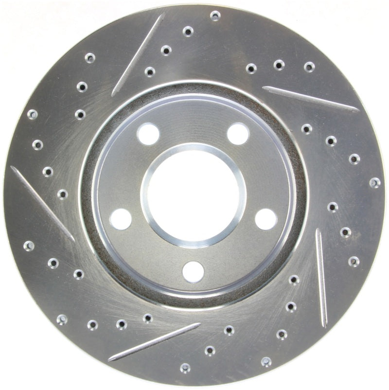 StopTech Select Sport 93-97 Chevrolet Camaro / Pontiac Firebird Slotted and Drilled Left Front Rotor