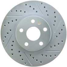 Load image into Gallery viewer, StopTech Select Sport 03-08 Pontiac Vibe/ 05-09 Scion Slotted and Drilled Left Front Rotor