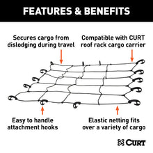 Load image into Gallery viewer, Curt 44in x 38in Roof Rack Cargo Net