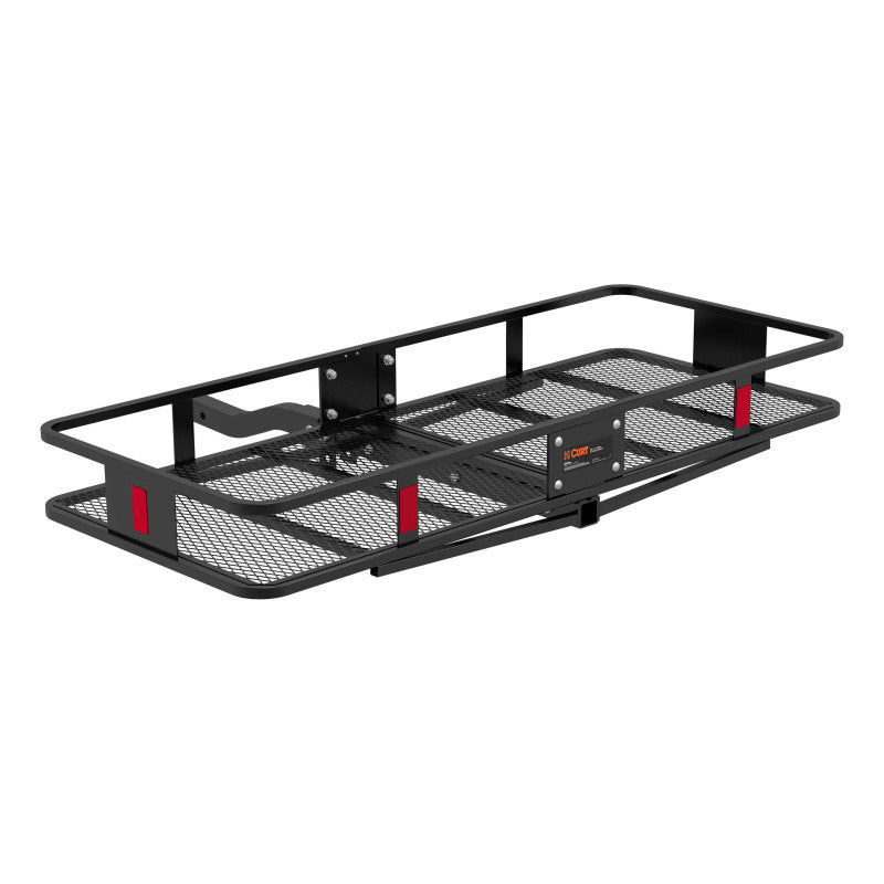 Curt 60in x 24in Basket-Style Cargo Carrier (Folding 2in Shank)