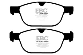 EBC 08+ Volvo XC60 3.0 Turbo Greenstuff Front Brake Pads