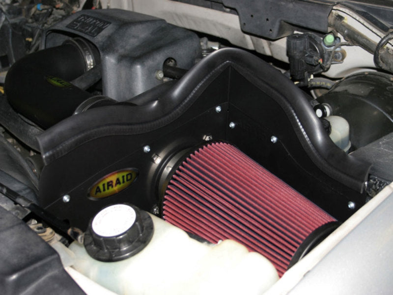 Airaid 97-03 Ford F-150/97-04 Expedition 4.6/5.4L CAD Intake System w/ Blk Tube (Dry / Red Media)