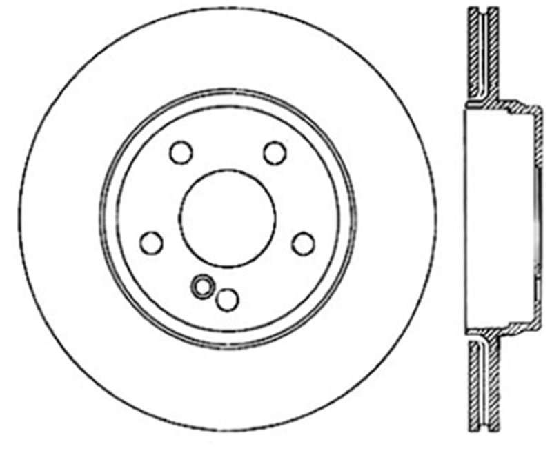 StopTech Slotted & Drilled Sport Brake Rotor