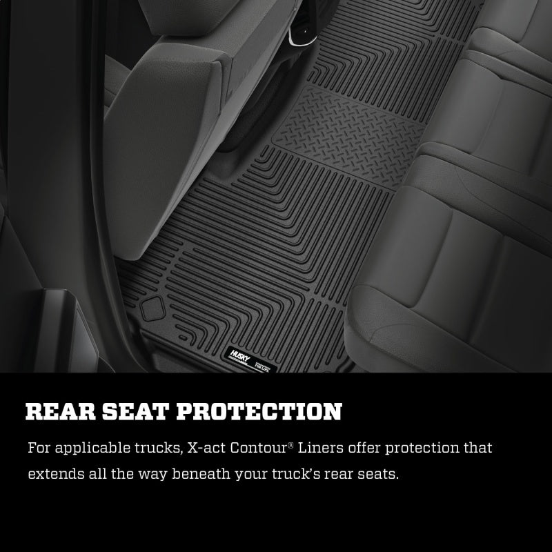 Husky Liners 21-23 Jeep Grand Cherokee L (w/2nd Row Bench Seats) X-ACT 3rd Seat Floor Liner - Blk - GTR Auto