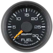 Load image into Gallery viewer, Autometer Factory Match Chevy 2-1/16in FSE 0-30 PSI Fuel Pressure Gauge