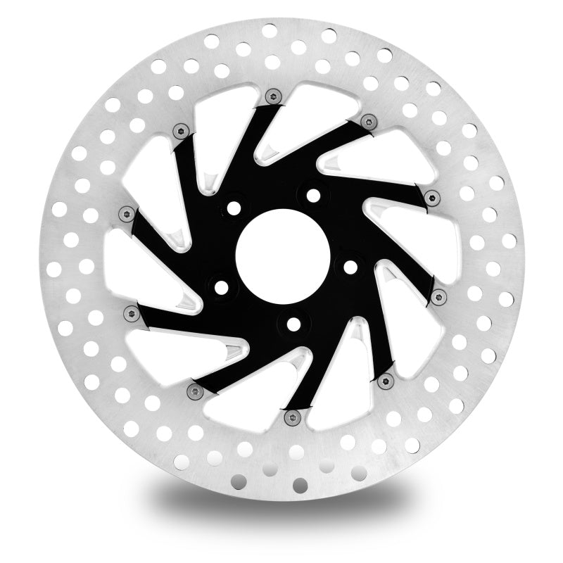 Performance Machine Disc/Carr 11.8 Del Rey Rear Right - Contrast Cut Platinum