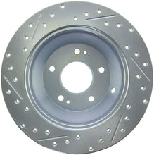 Load image into Gallery viewer, StopTech Select Sport 10-17 Hyundai Santa Fe Sport Slotted &amp; Drilled Left Rear Brake Rotor
