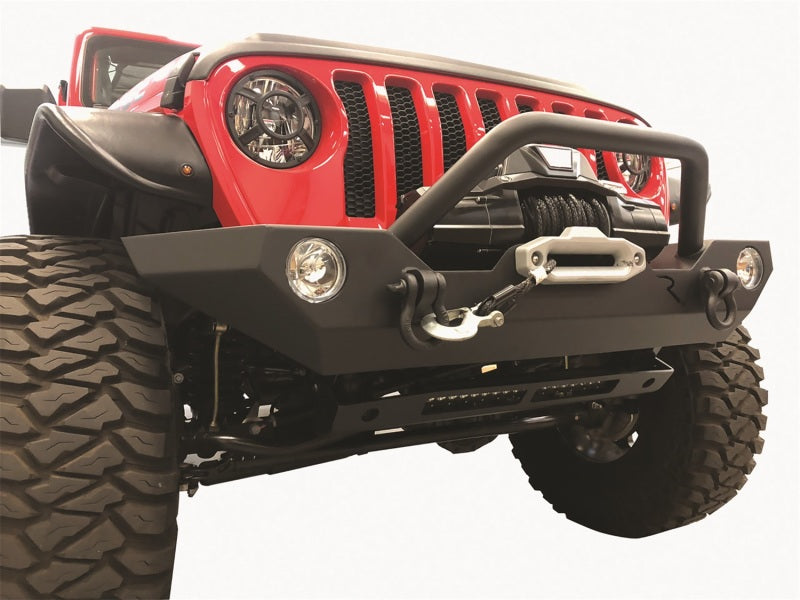 Rampage 1976-1983 Jeep CJ5 Rock Rage Front Bumper - Black