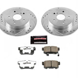 Power Stop 07-13 Suzuki SX4 Rear Z26 Street Warrior Brake Kit